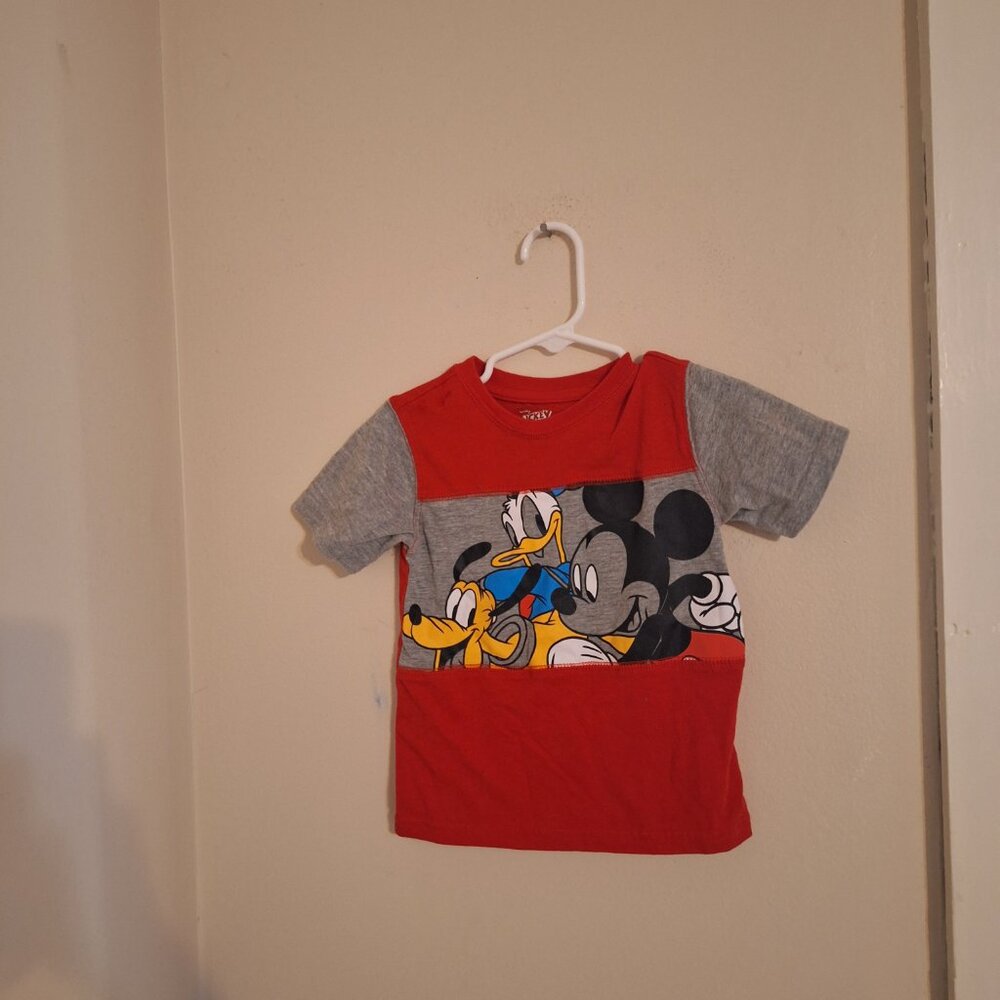 Mickey pluto and Donald shirt